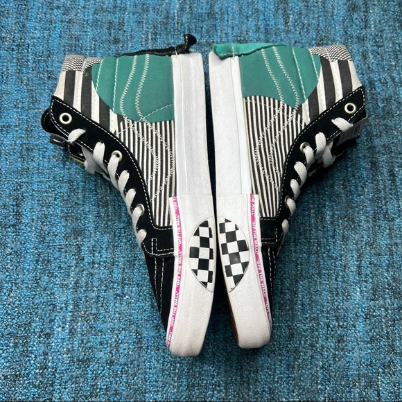 Vans Sk8-Hi OTW Cap Disarray Sneakers Multicolor Mixed Pattern - Picture 4 of 7